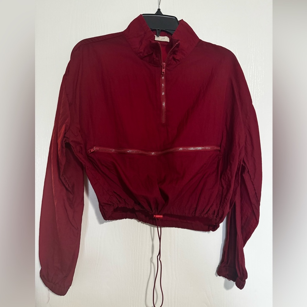Active USA Burgundy Utility Jacket